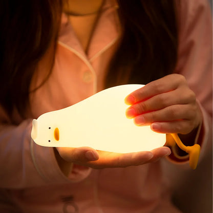 LED Squishy Duck Night Light