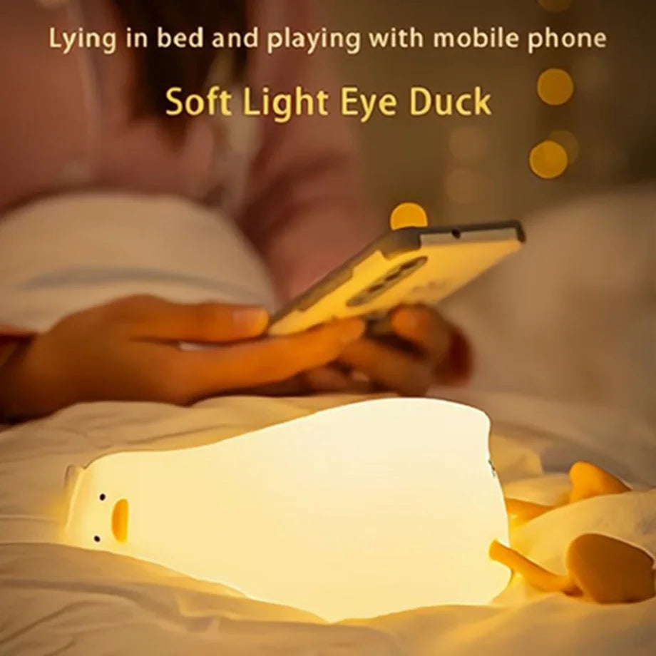 LED Squishy Duck Night Light